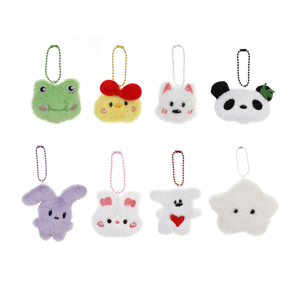 ИГРОЛЕНД Брелок-подвес мягкий "Миниатюрка" 9 см, полиэстер, металл, микс, арт.№ 264-533