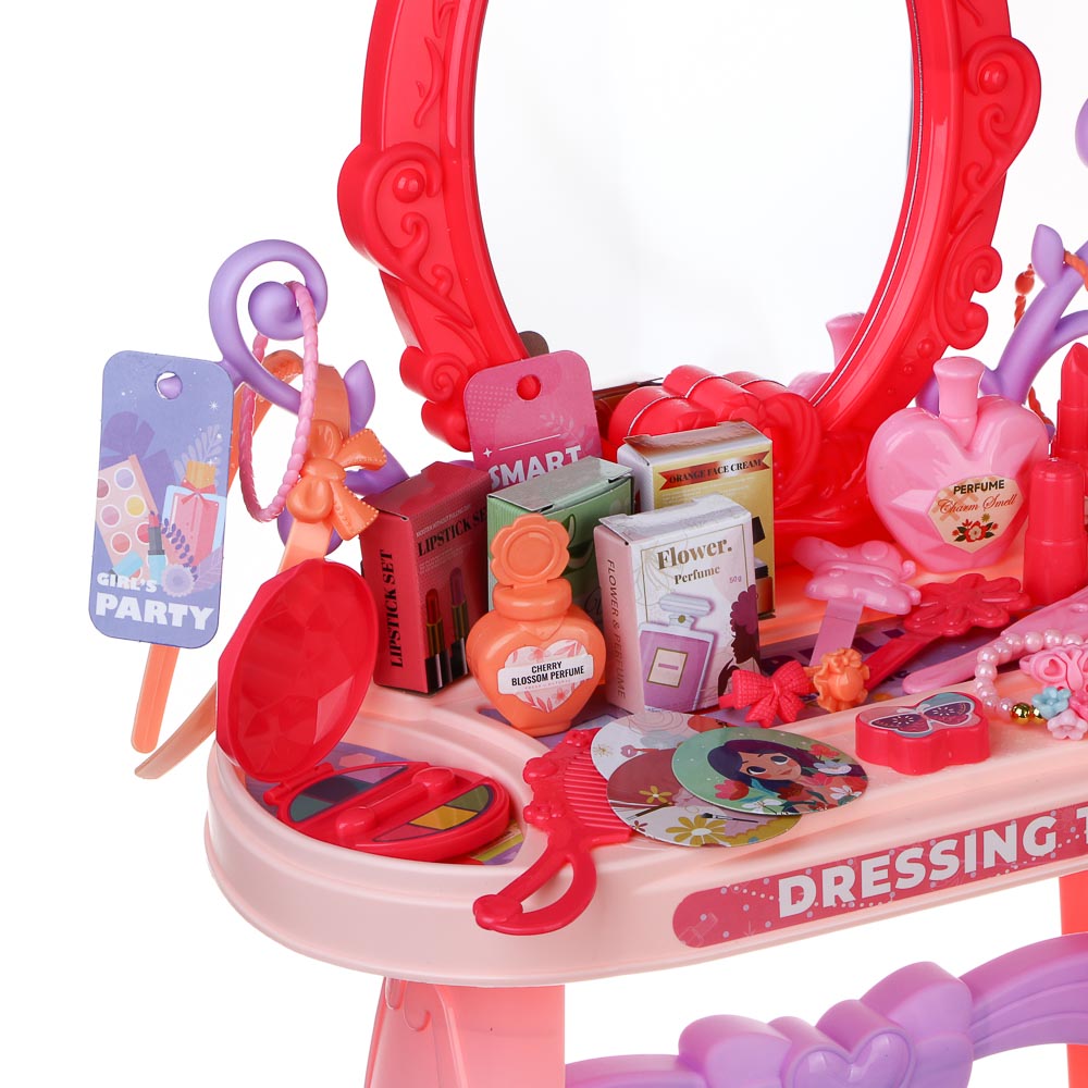 ИГРОЛЕНД Набор игровой "Профессии мини" стилист, PP, ABS, 28х7х45 см, 46 предм., арт.№ 294-221