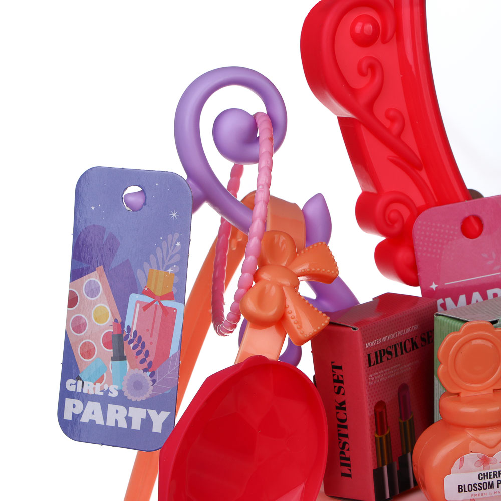 ИГРОЛЕНД Набор игровой "Профессии мини" стилист, PP, ABS, 28х7х45 см, 46 предм., арт.№ 294-221