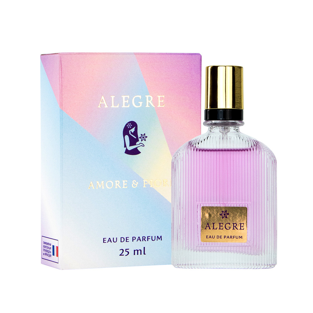Парфюмерная вода женская тм Iren Adler alegre amore & fiore 25 мл, арт.№ 313-414