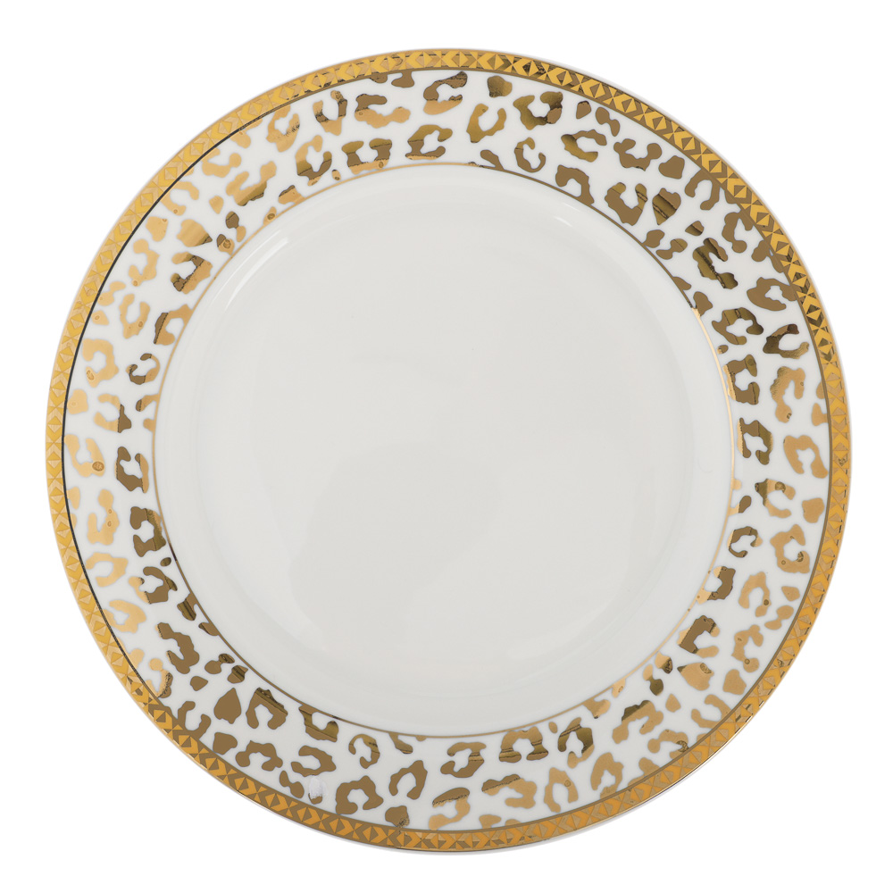 BY COLLECTION Джангл Тарелка подстановочная 26,5см, костяной фарфор, арт.№ 802-146