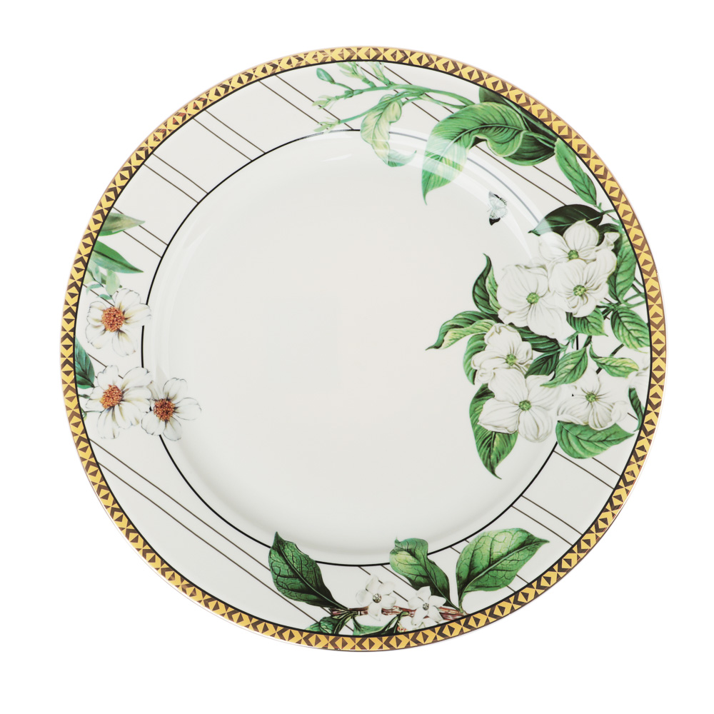 BY COLLECTION Джангл Блюдо круглое 30,5см, костяной фарфор, арт.№ 802-147