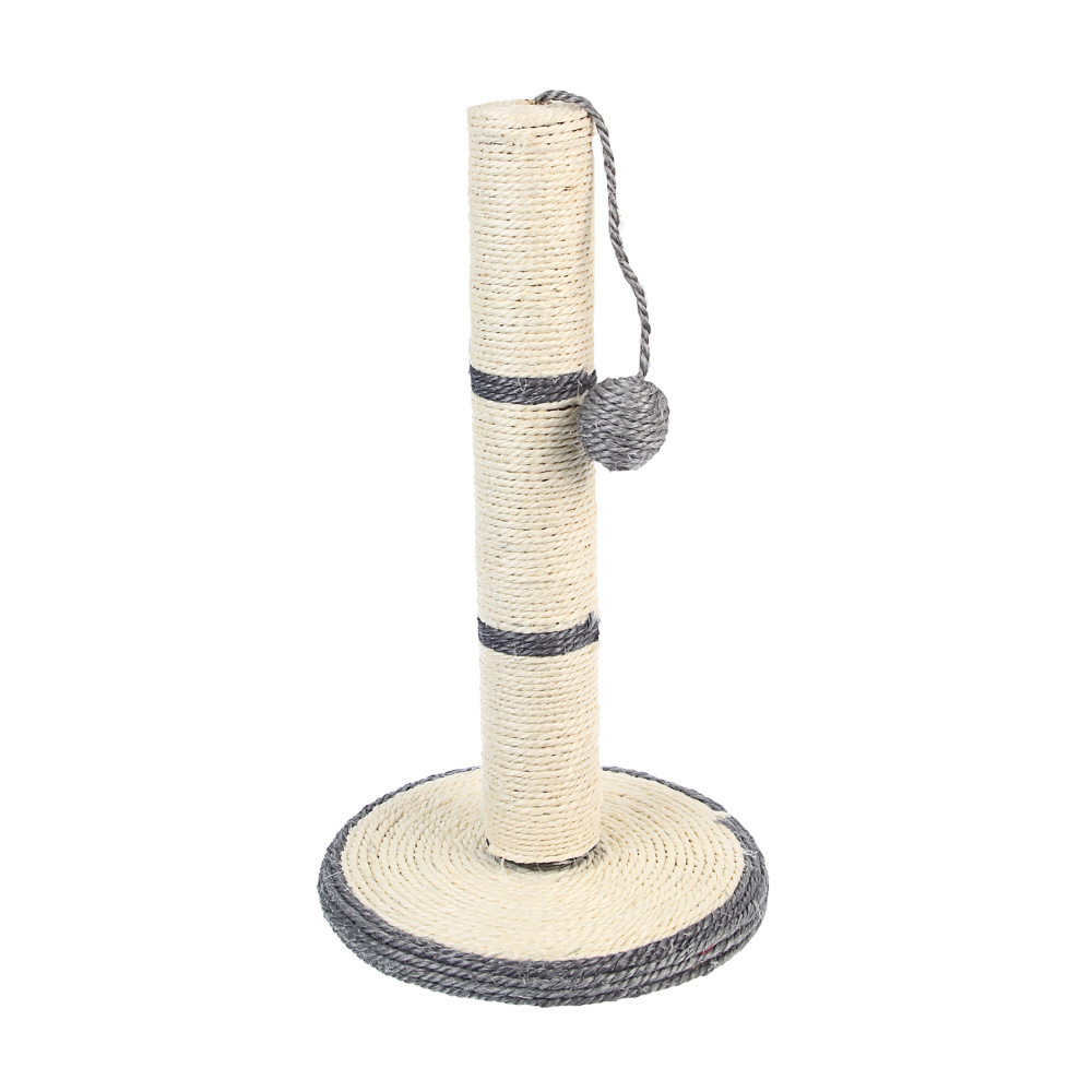 VETTA Когтеточка для домашних животных, бамбук, сизаль, 24,5х40 см, мячик, арт.№ 273-122