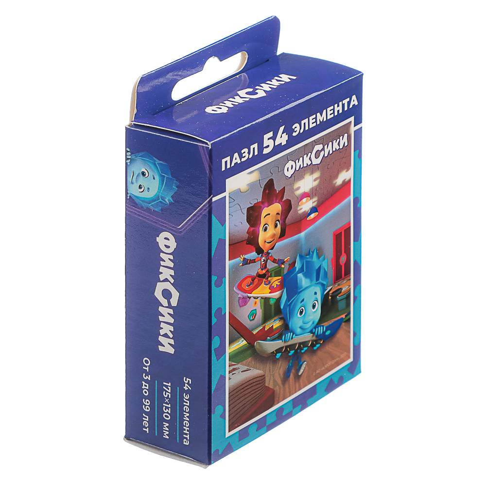 Пазл 54 элемента, 10,5х2,5х6,5см в ассортименте, арт.№ 262-537
