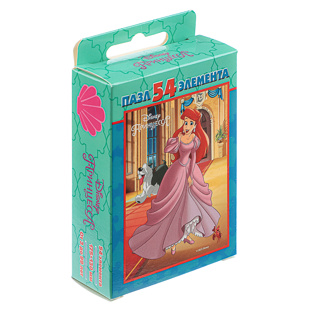 Пазл 54 элемента, 10,5х2,5х6,5см в ассортименте, арт.№ 262-537