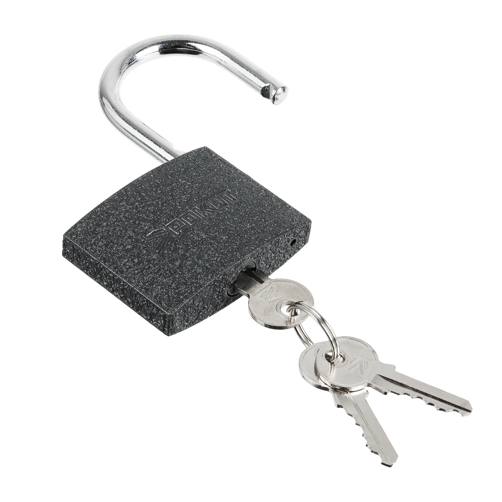 РОКОТ Замок навесной "Серый металл", 60мм, арт.№ 673-015