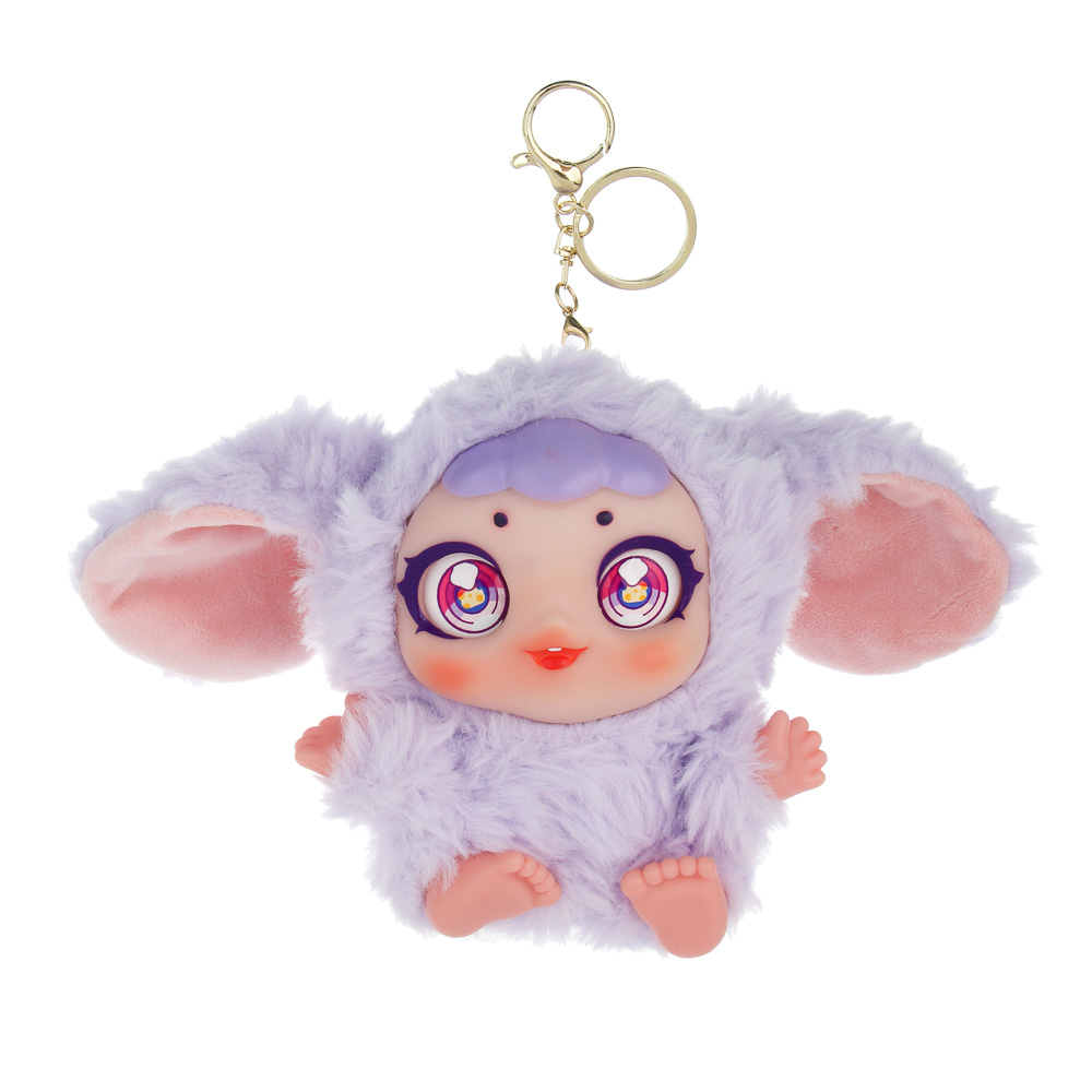 ИГРОЛЕНД Игрушка мягкая "Зайка Милаш", 15 см, полиэстер, PVC, микс видов, арт.№ 264-474