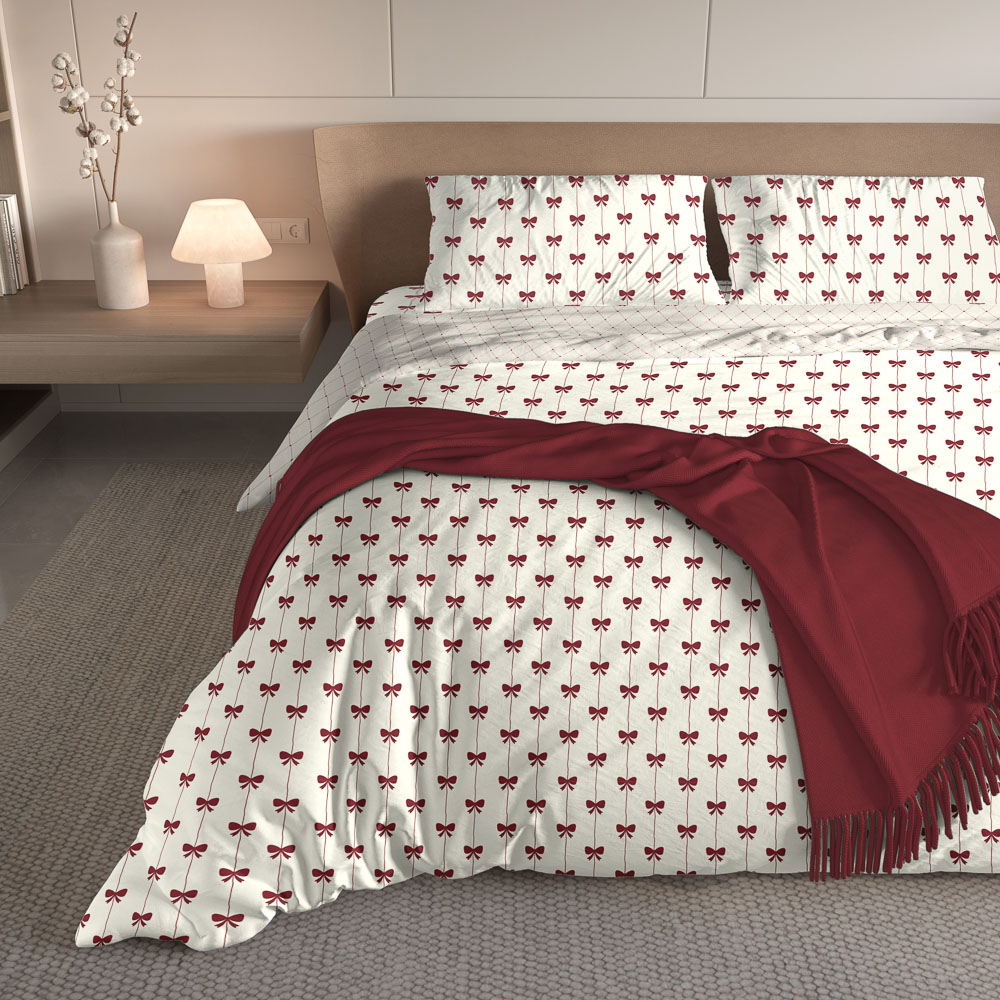 Комплект постельного белья (4 предмета) тм PROVANCE Марсала, евро, поплин, 100% хлопок, арт.№ 492-369