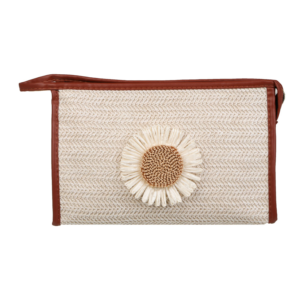 Косметичка прямоугольная тм ЮL Sunflower, полиэстер, 23х14х7см, 2 цвета, арт.№ 327-350