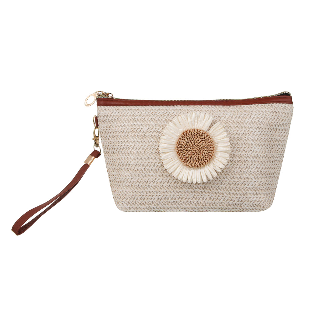 Косметичка трапеция тм ЮL Sunflower, полиэстер, 22х13х7см, 2 цвета, арт.№ 327-351