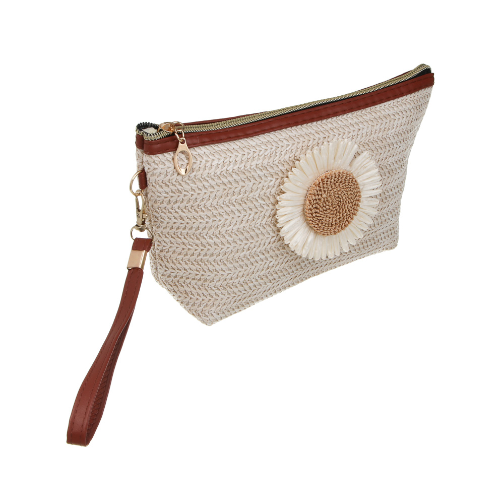 Косметичка трапеция тм ЮL Sunflower, полиэстер, 22х13х7см, 2 цвета, арт.№ 327-351