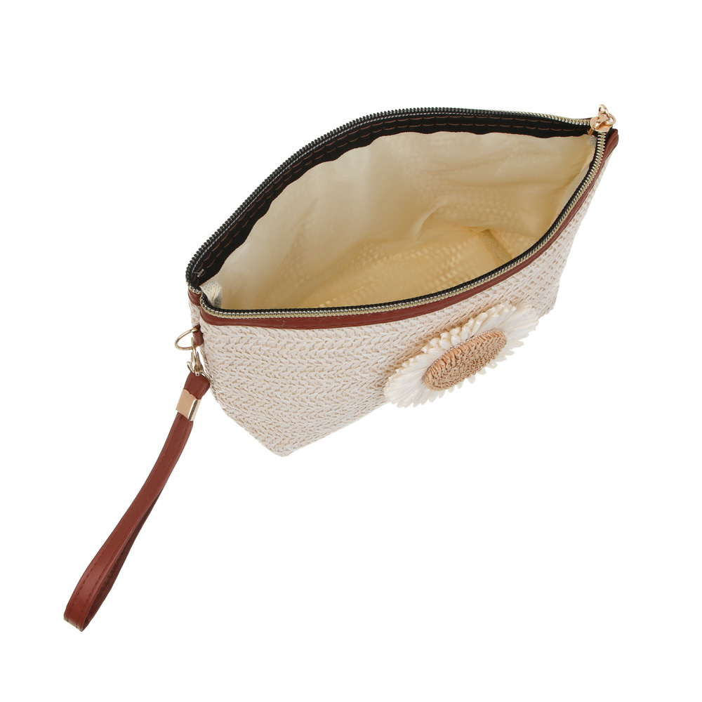 Косметичка трапеция тм ЮL Sunflower, полиэстер, 22х13х7см, 2 цвета, арт.№ 327-351