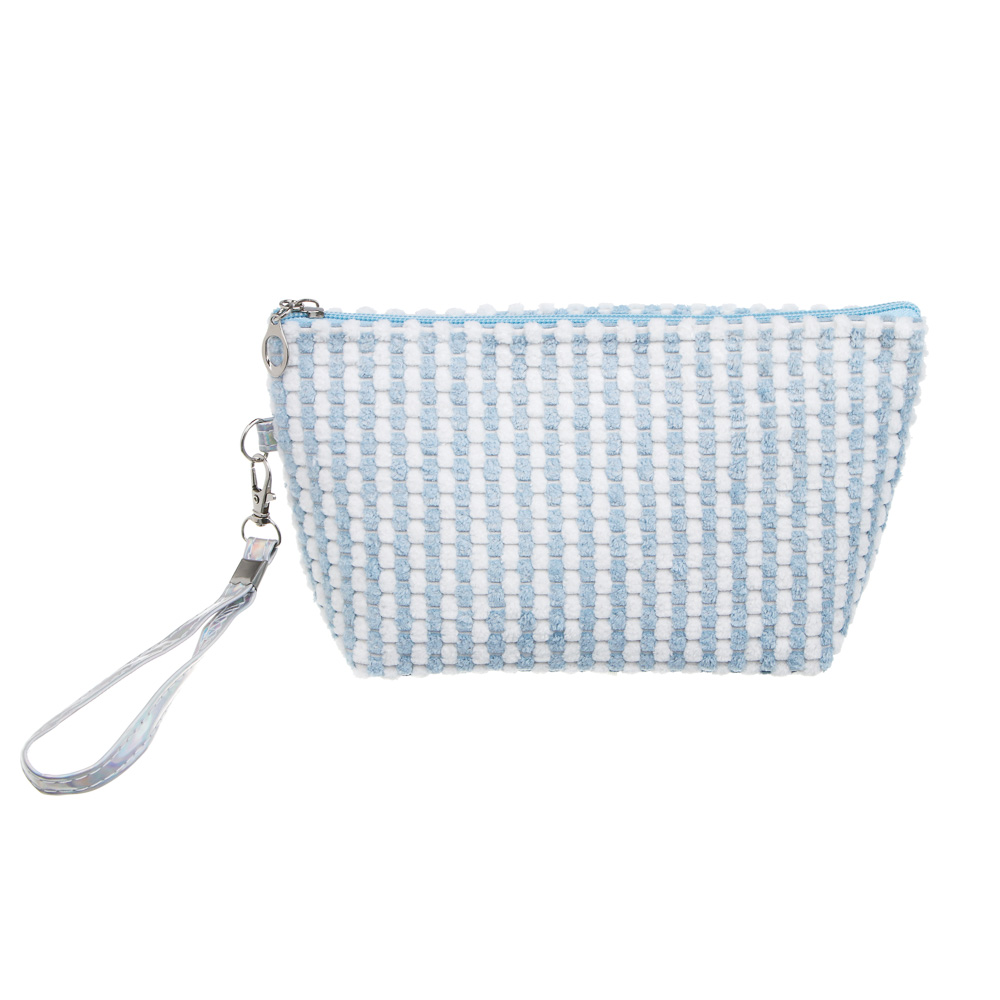 Косметичка трапеция тм ЮL Velveti  полиэстер, 23х14х7см, 2 цвета, арт.№ 327-353