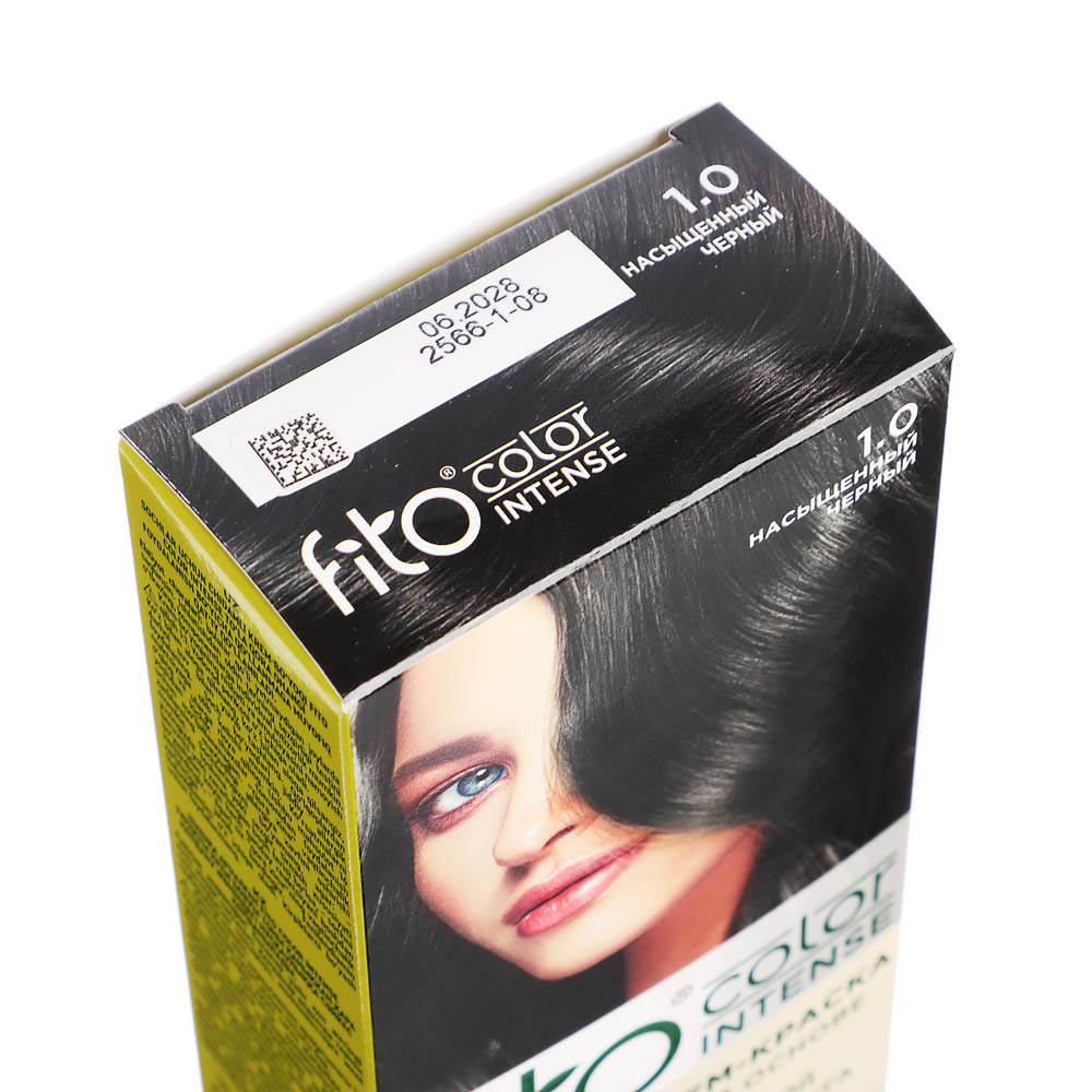 Краска для волос Fito color intense Насыщенный черный, 115мл, арт.№ 972-069