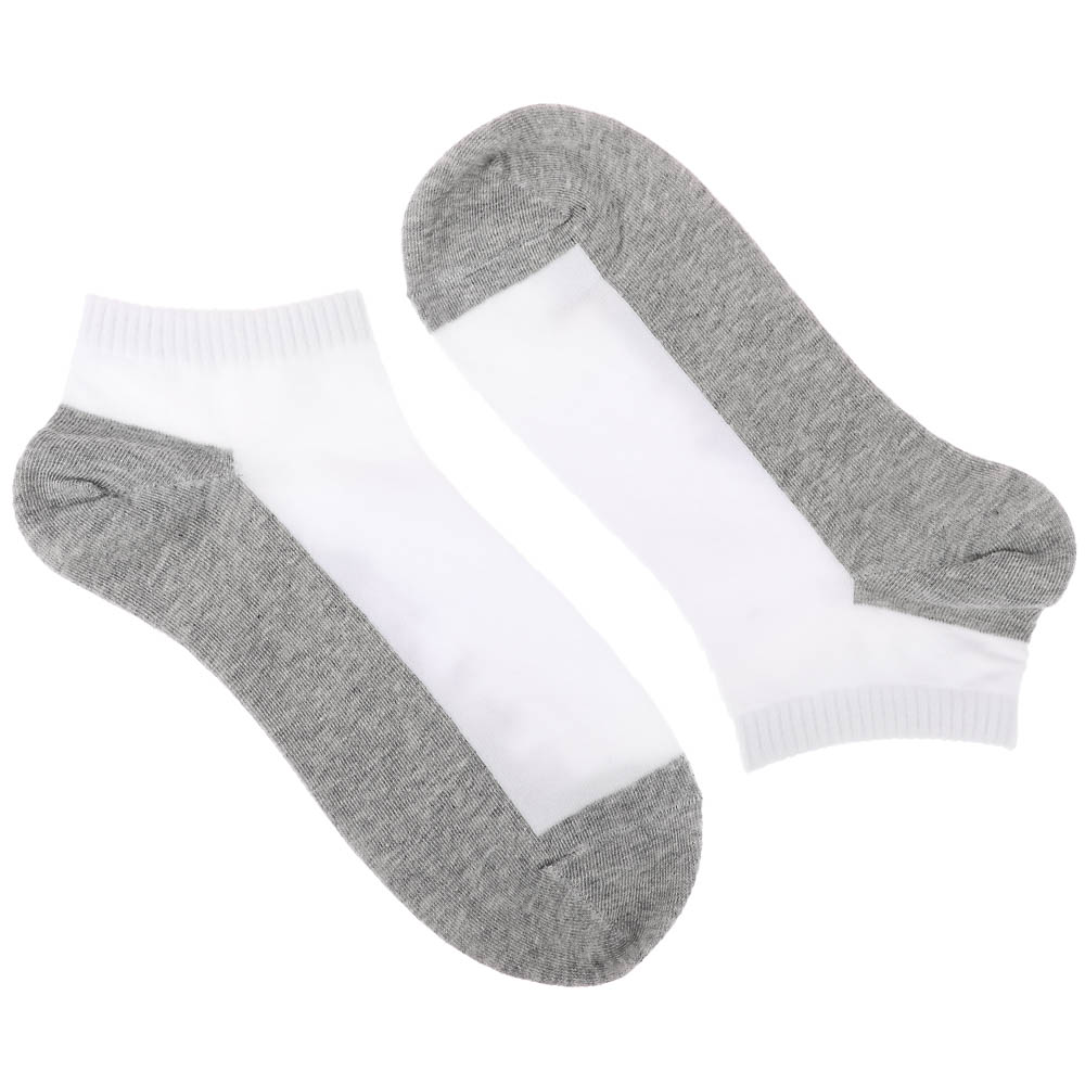 Носки женские короткие, тм Turkan, р. 36-41, 90%хлопок, 8% п/а, 2%лайкра,разноцветные, В-6433, арт.№ 019-563