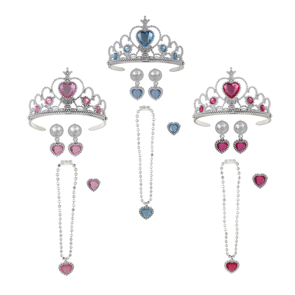 ИГРОЛЕНД Набор бижутерии "Королевский", PP, ABS,  15х12х14см, арт.№ 294-233