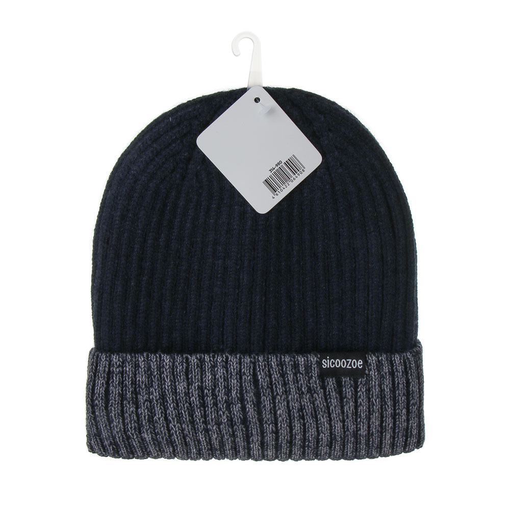 GALANTE Шапка мужская, р.58, 100% акрил, цвета в ас-те, ОЗ25-09, арт.№ 314-980