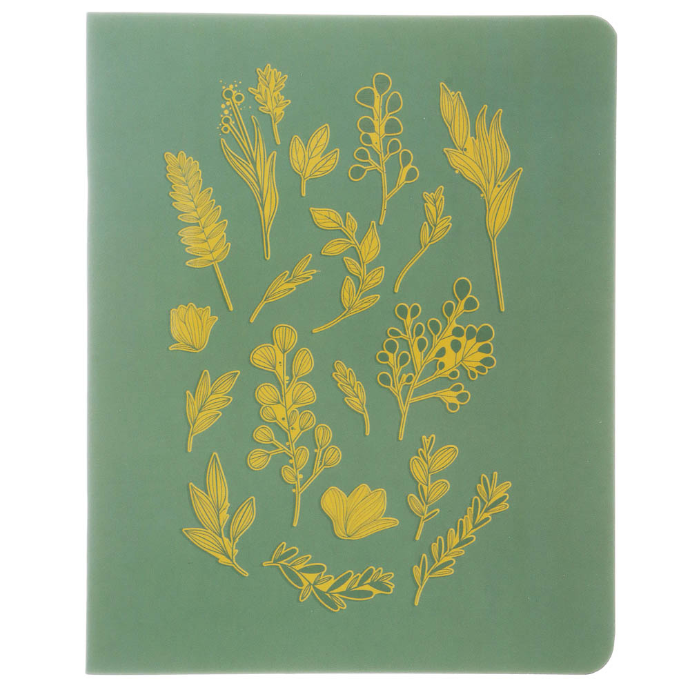 Тетрадь 48 л. "Botanica" А5, в клетку, на скобе, скругленные углы, в ассортим., арт.№ 578-175