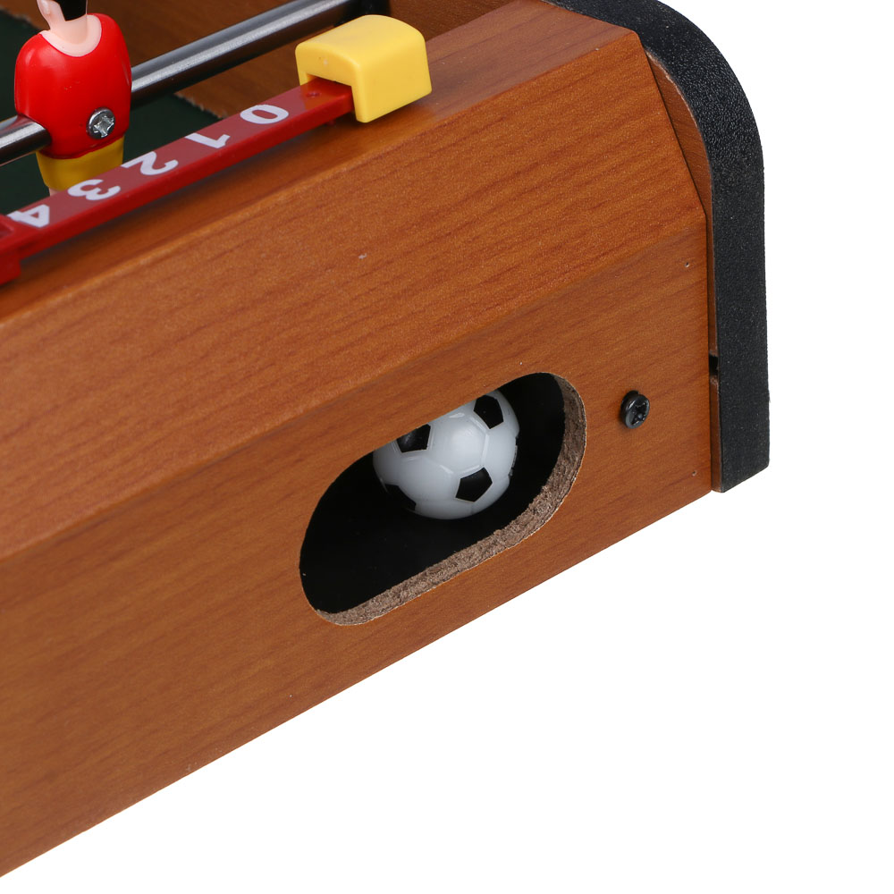 ИГРОЛЕНД Настольная игра "Футбол", металл, дерево, РР, ABS, 35,5х22х5,5см, арт.№ 897-113