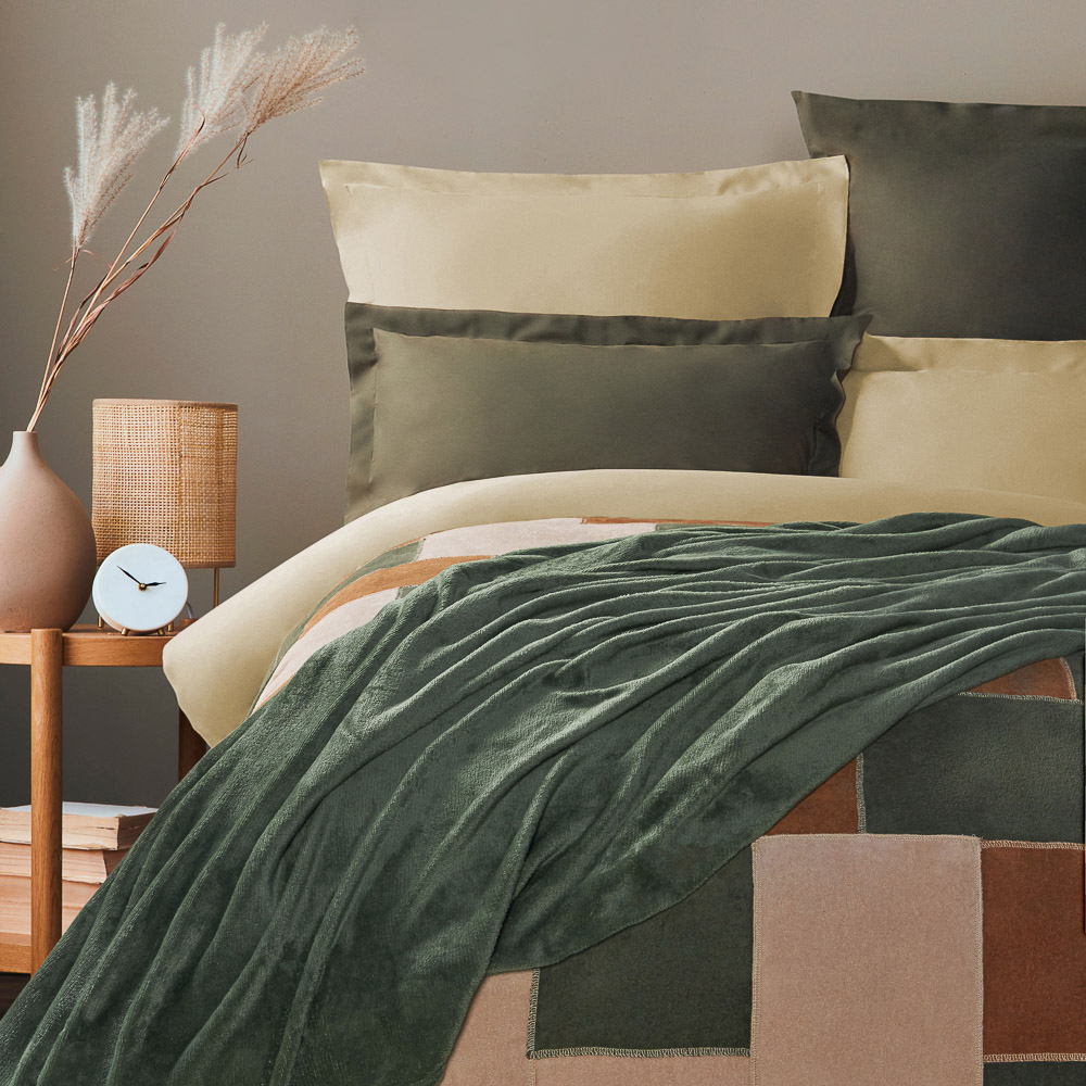 BY COLLECTION Простыня 220х240см, 100% хлопок, песочный, арт.№ 432-176