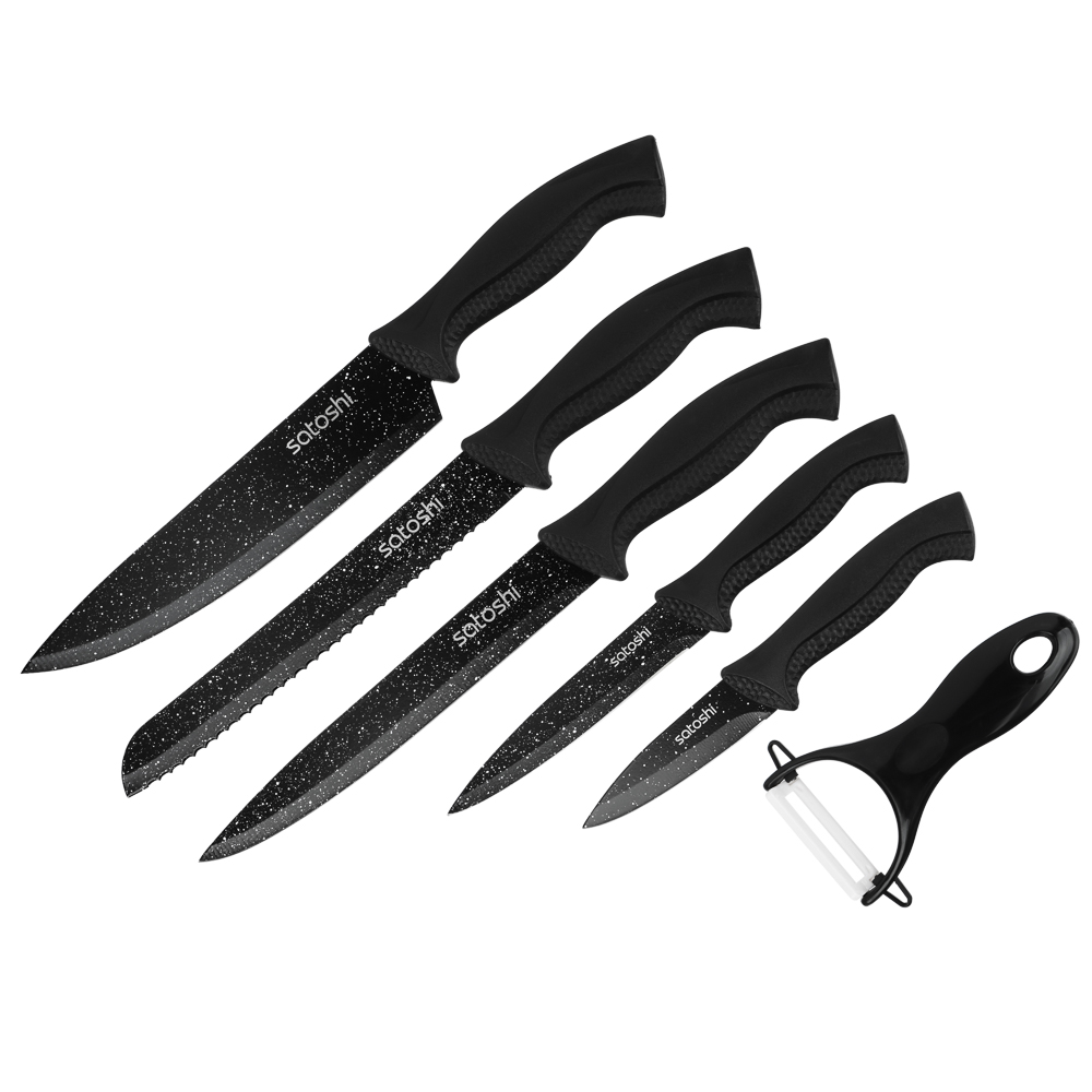 SATOSHI Рито Набор ножей кухонных 6пр, в магнитной коробке, арт.№ 803-403
