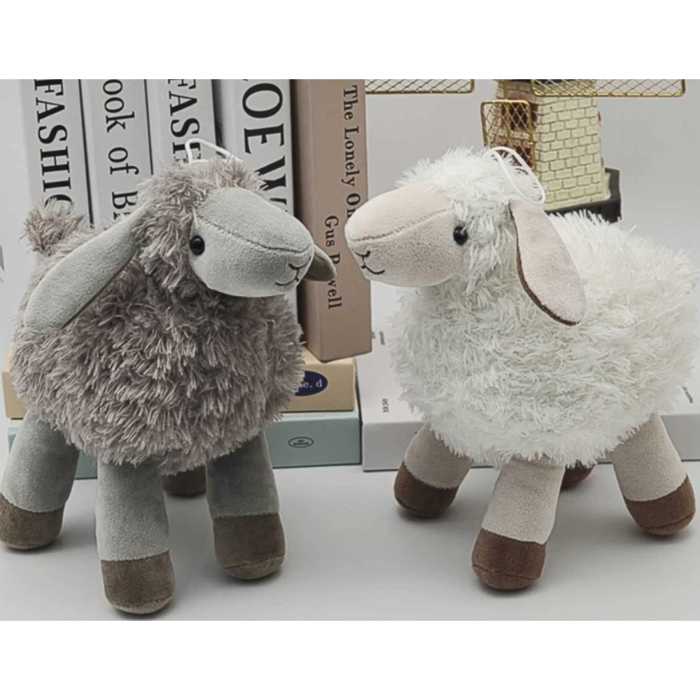 Игрушка мягкая "Овечка с длинными ушками" 25 см, полиэстер, тм ИГРОЛЕНД, 3+, арт.№ 264-617