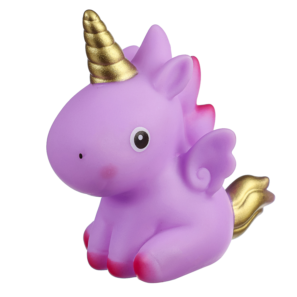 ИГРОЛЕНД Игрушка-сюрприз "Единорожек" с акс. в пакете, PVC, ABC, 14x12см, арт.№ 258-006