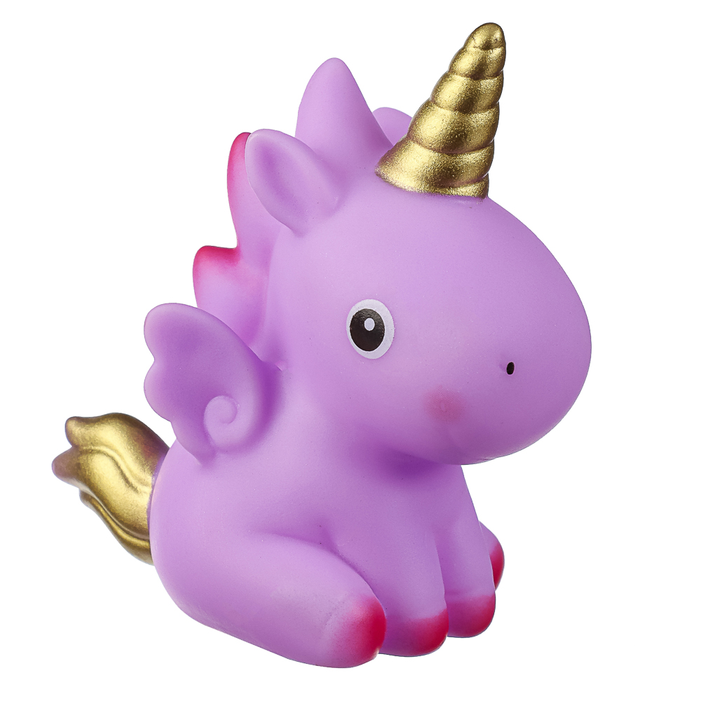 ИГРОЛЕНД Игрушка-сюрприз "Единорожек" с акс. в пакете, PVC, ABC, 14x12см, арт.№ 258-006