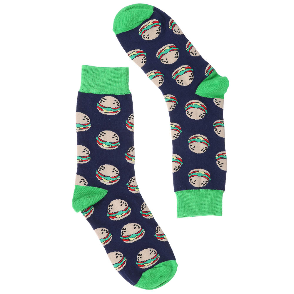 GALANTE Носки фантазийные, р.25-27, 80% хлопок, 20% эластан, разноцветные, #15, арт.№ 019-400