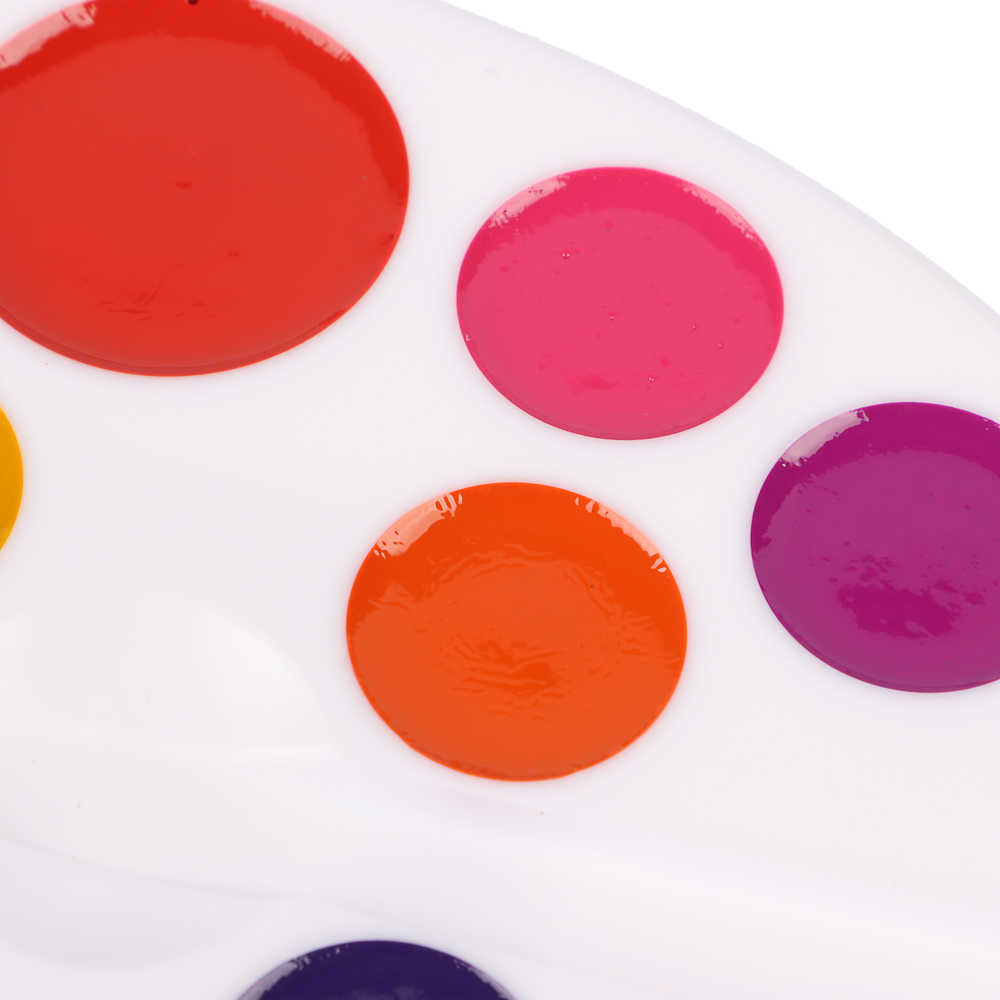 Акварель "Божья коровка" 12 цв б/к (фигурная), арт.№ 231-098