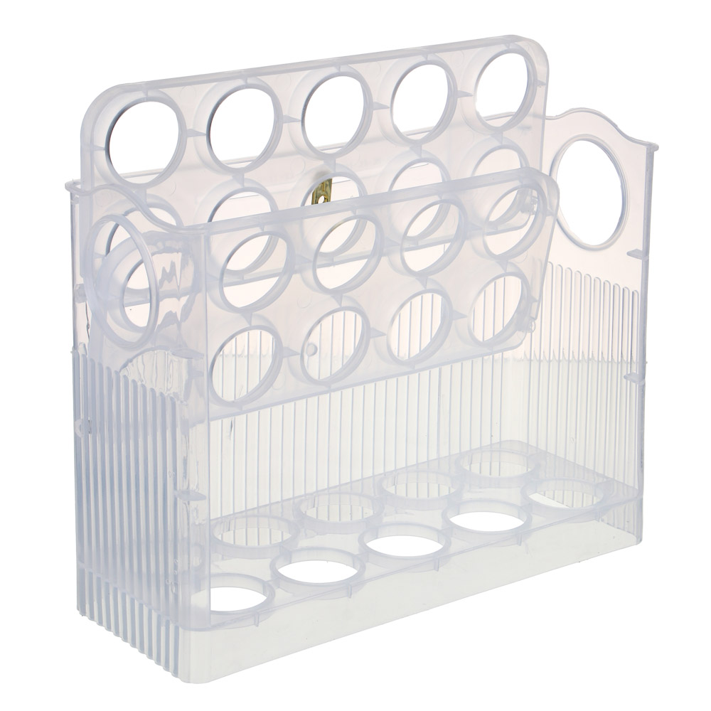 Подставка для хранения яиц тм VETTA, полипропилен, 26x20x10 см, цвет белый, арт.№ 422-056