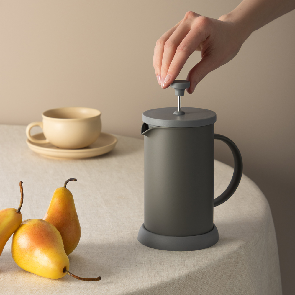 SATOSHI Верне Френч-пресс 600мл, жаропрочное стекло, арт.№ 850-012