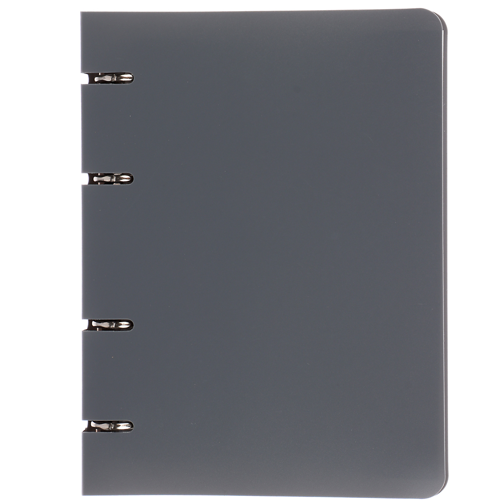 Тетрадь на кольцах А5, 80 л., клетка, обложка пластик, белый блок, арт.№ 578-171