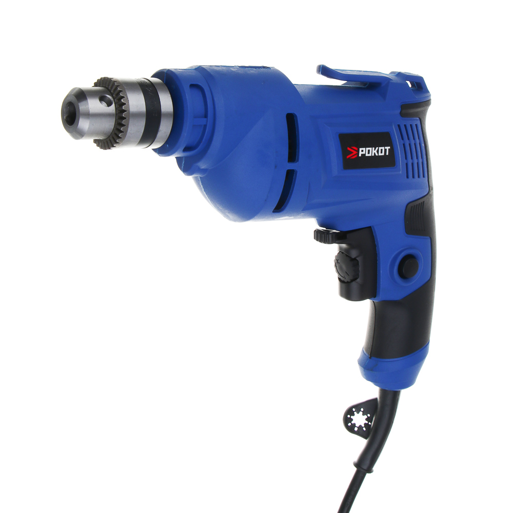 РОКОТ Дрель сетевая 650Вт, 10 мм патрон, 0-5500об/мин, арт.№ 693-042