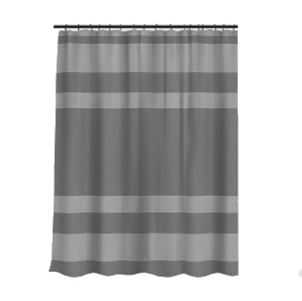 Шторка для ванной тм VETTA Летиция, жаккард 120гр., 180x180 см, 2 цвета - бежевый, серый, арт.№ 461-652