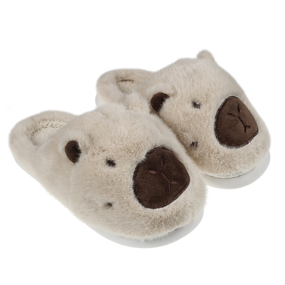 Обувь домашняя капибара, размер 38-39, разноцветная, #15, арт.№ 299-283