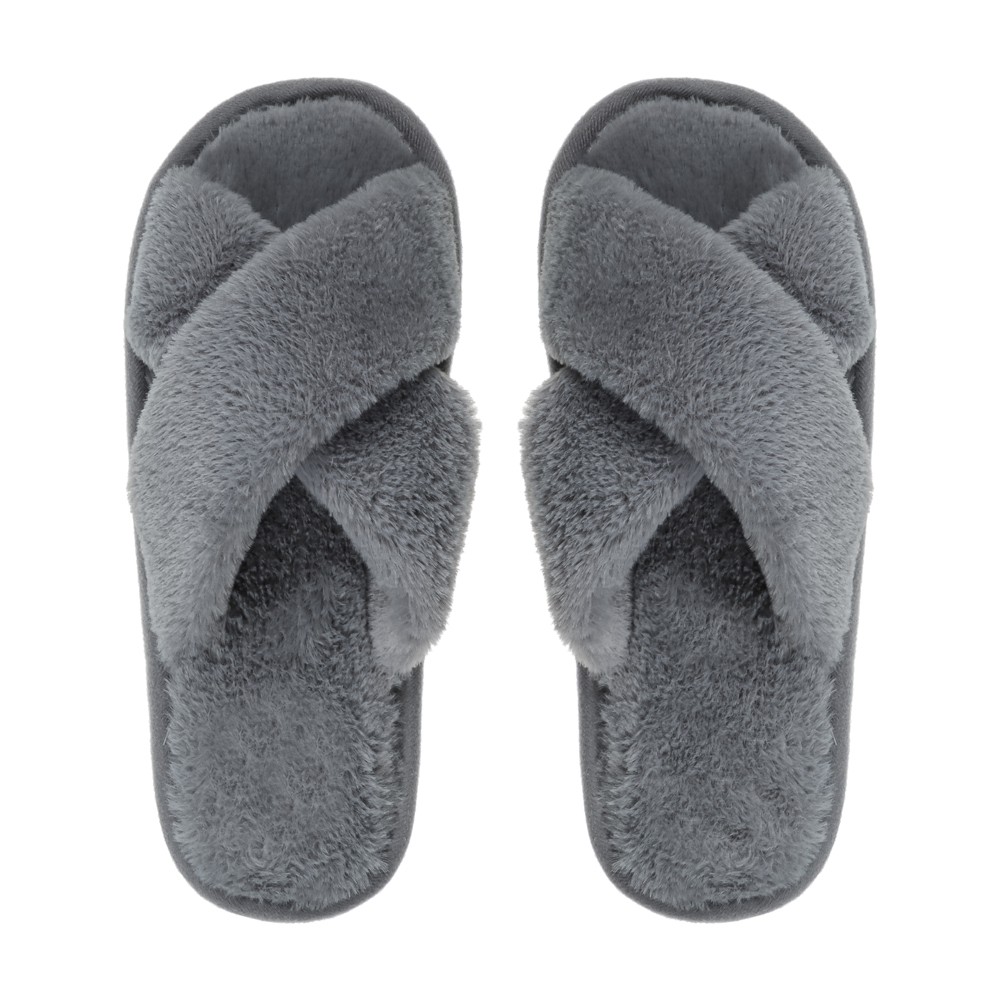 Обувь домашняя женская, размер 38-39, цвет серый, #16, арт.№ 299-285