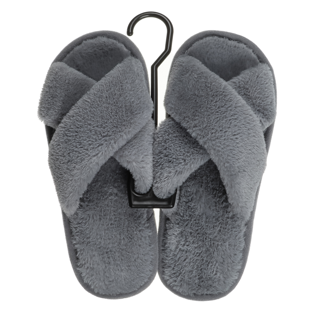 Обувь домашняя женская, размер 38-39, цвет серый, #16, арт.№ 299-285