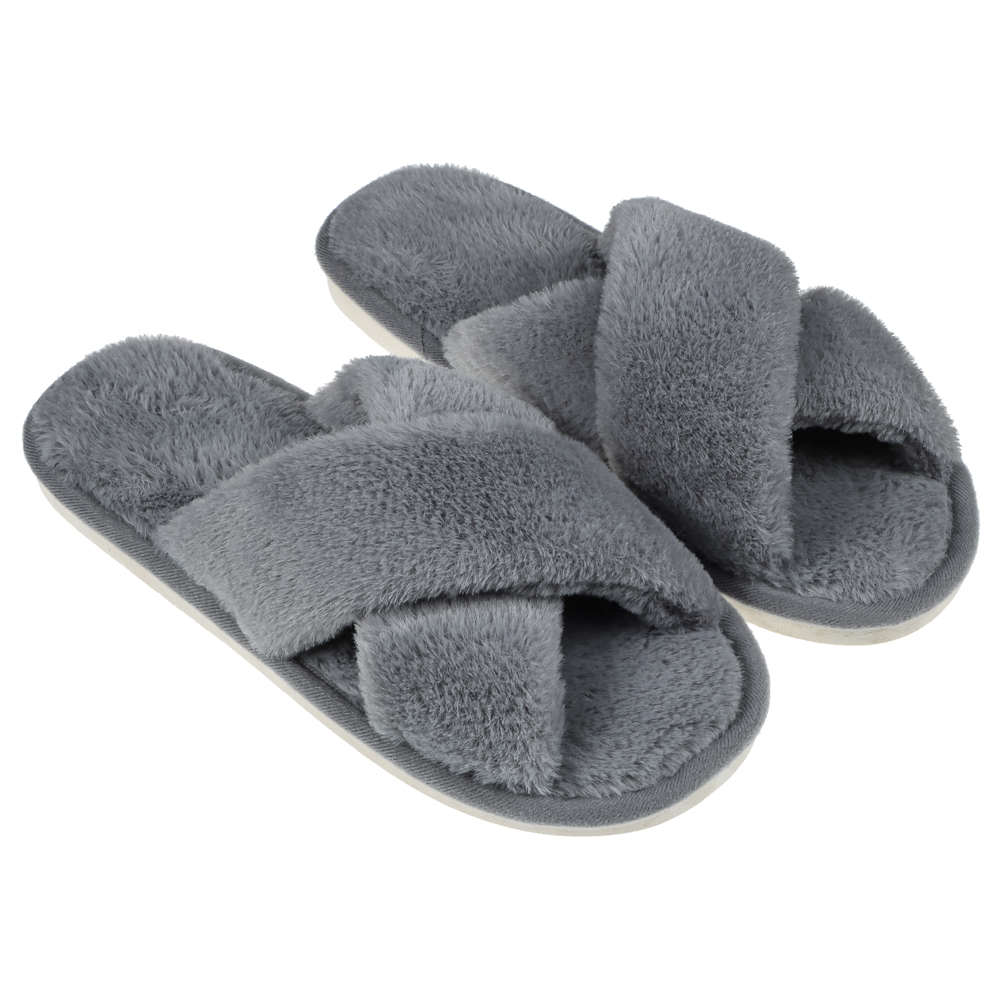 Обувь домашняя женская, размер 40-41, цвет серый, #16, арт.№ 299-286