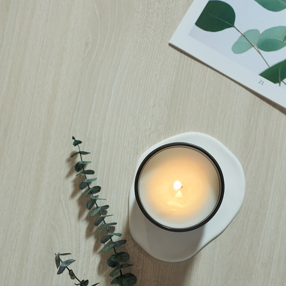 BY Свеча ароматизированная Deluxe Glamour, 200гр., Oriental Sharm, арт.№ 412-227