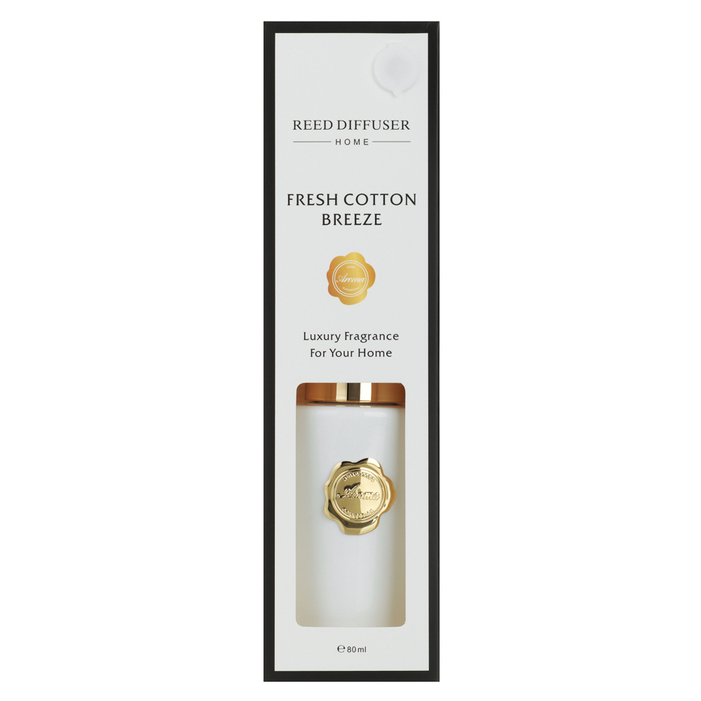 Ароматизатор диффузор тм NEW GALAXY GOLDEN COLLECTION, 80 мл., Fresh Cotton Breeze, арт.№ 778-326