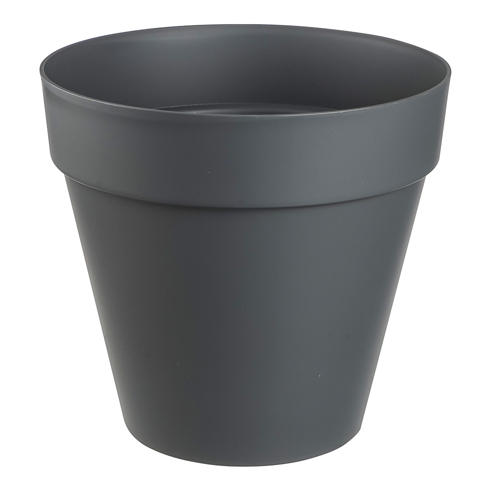 Горшок для цветов "Tarragon" D280мм, 10л со вставкой, серый, арт.№ 164-428