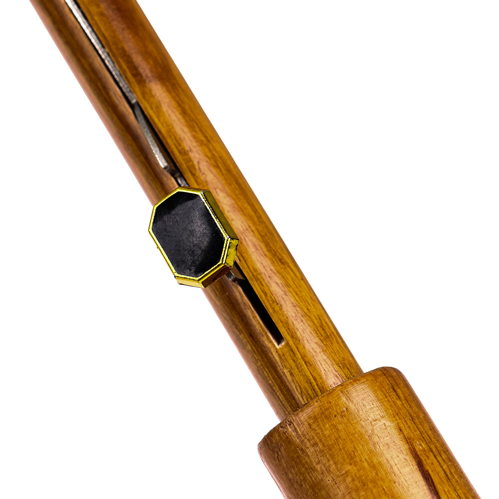 Зонт-трость "КИРЯ" универсальный, сплав, дерево, дюспо, длина 100 см, 8 спиц, 2 дизайна, арт.№ 006-003