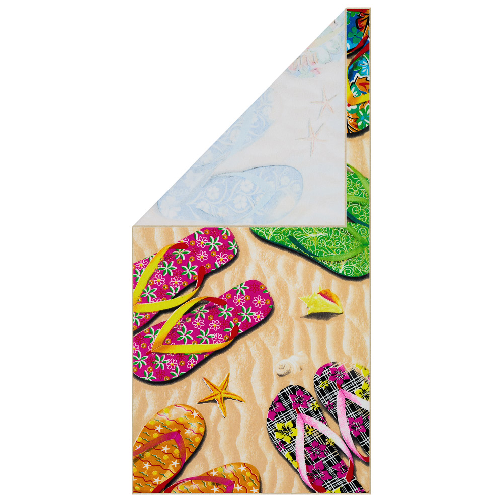 PROVANCE Саммер Полотенце пляжное 70х140см, 100% полиэстер, песочный пляж, арт.№ 496-041