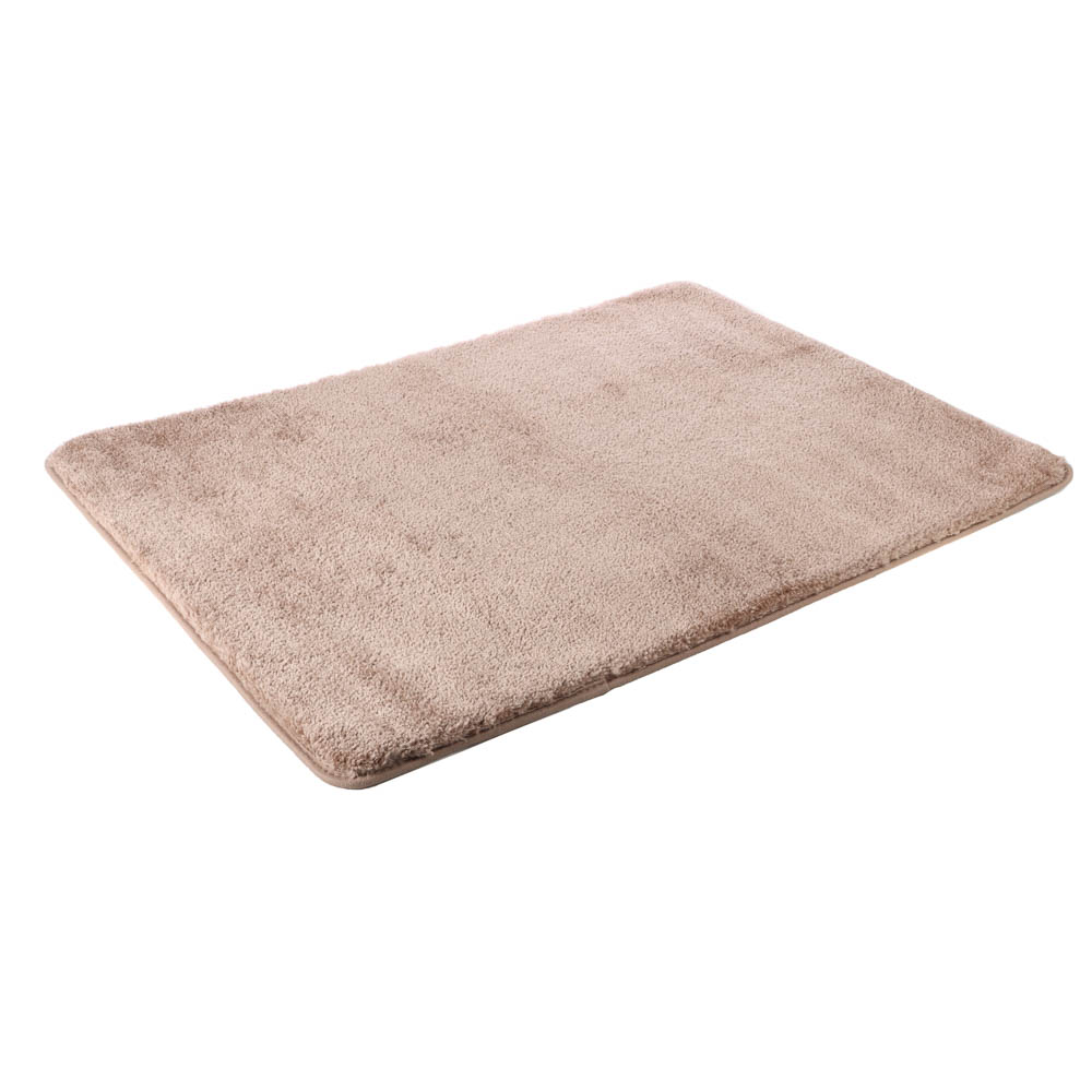 Коврик для ванной комнаты тм VETTA Сенса, рашель 700г/м2, 60x80 см, ТПР основа, 2 цвета, арт.№ 462-852