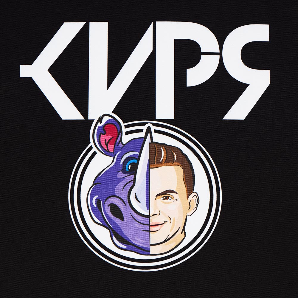 Футболка спортивная для взрослых «КИРЯ», размер 3XL, 100% полиэстер, носорог, арт.№ 006-077