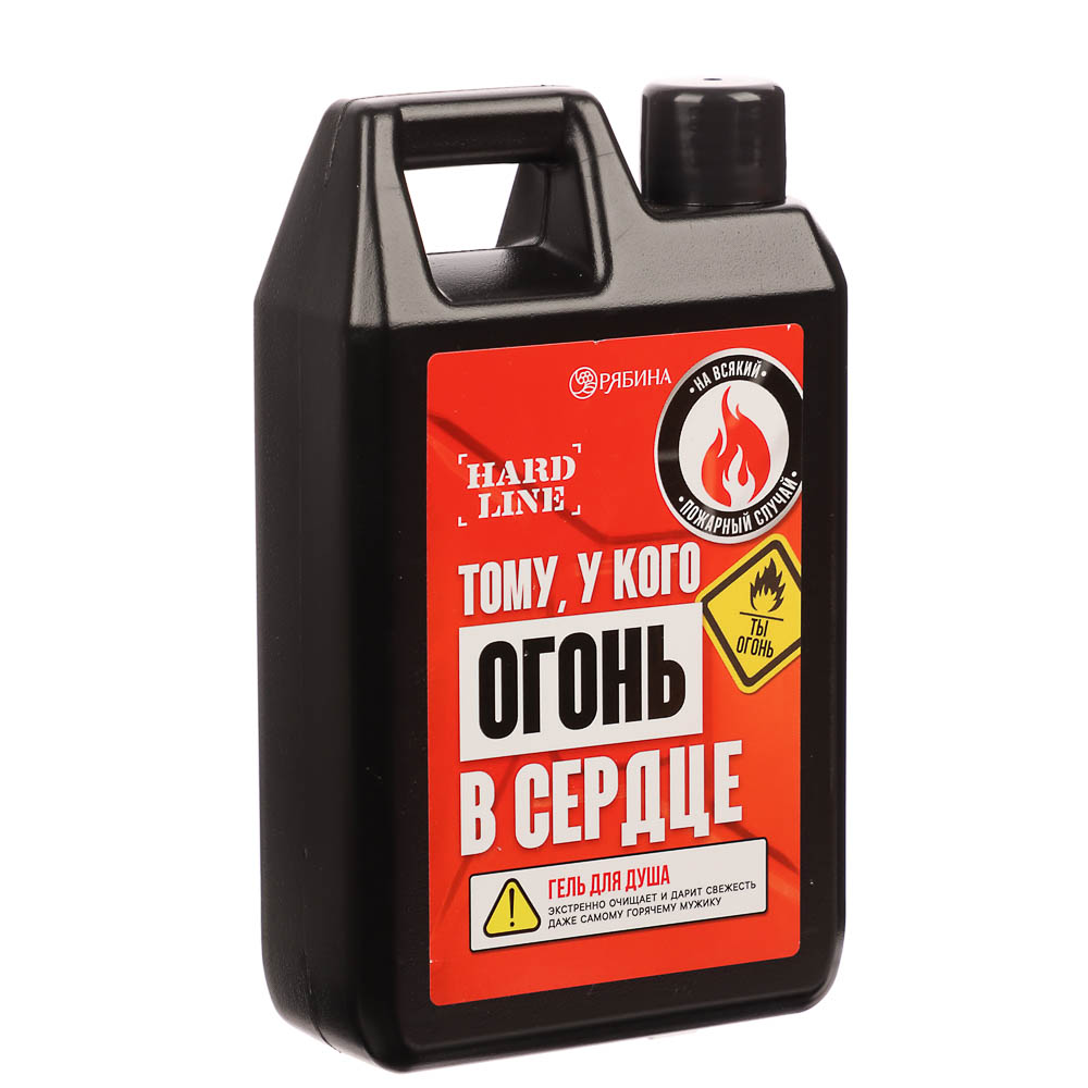 Гель для душа мужской "Огонь в сердце"/"Экстренный запас", флакон канистра,500мл, арт.№ 495-020