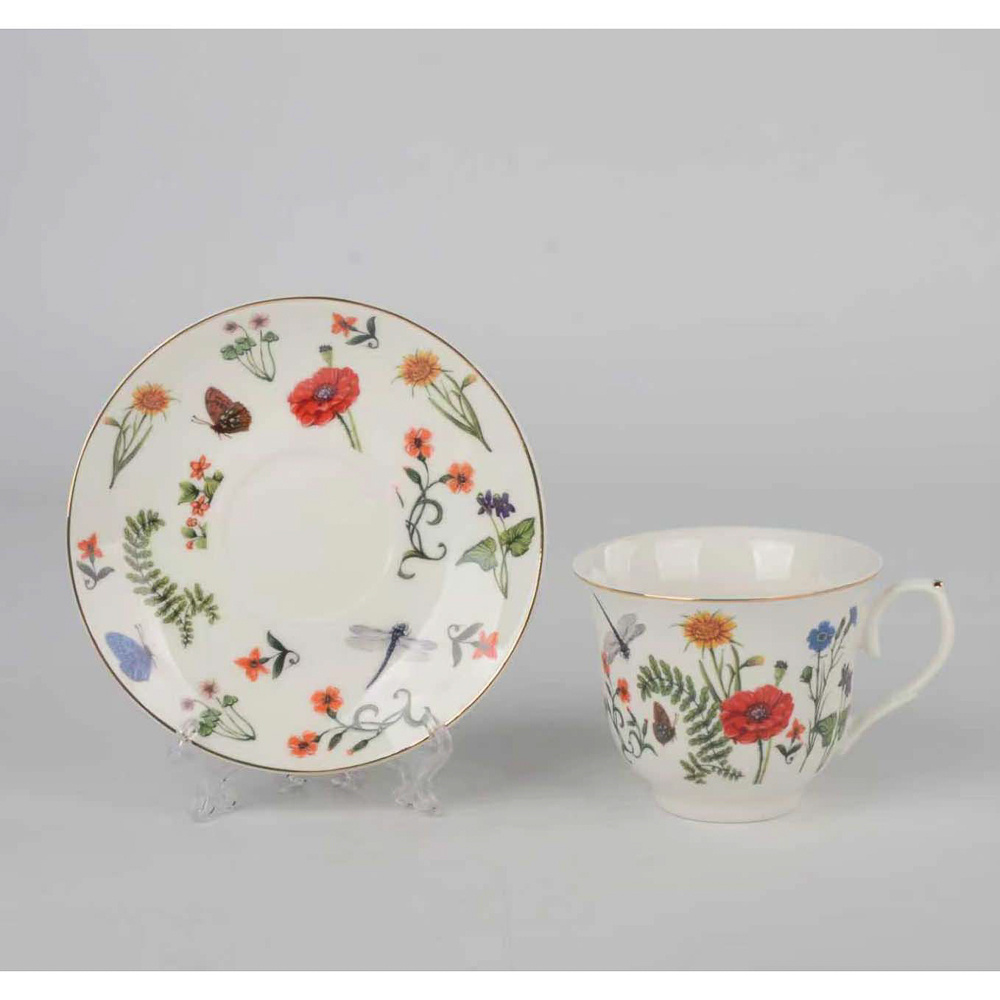 Набор чайный 4 пр., 225мл, MILLIMI, Аличе, фарфор, арт.№ 802-567