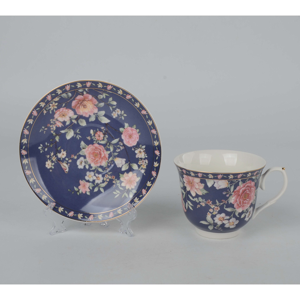 Набор чайный 4 пр., 225мл, MILLIMI, Кобальт, фарфор, арт.№ 802-569