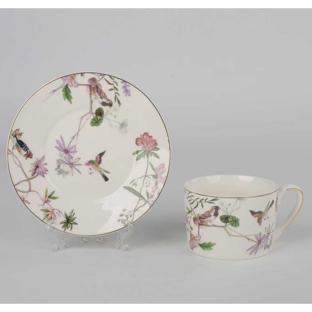 Набор чайный 4 пр., 250мл, MILLIMI, Райский сад, фарфор, арт.№ 802-570